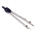 thumbnail image 4 of Compasses High Precision Professional Metal Compass Drawing Set With Pencil-Lead School Compass Drawing Set Fast Ship Silver, 4 of 5