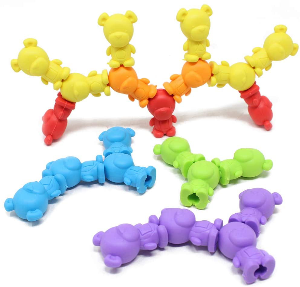 Act Counting Sorting Bears Toy Set with Matching Sorting Cups Toddler Game for 
