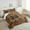 Brown, variant on Erosebridal Western Cowboy Comforter Sets,Rustic Farmhouse Comforters & Duvets,Black Brown Bedding Comforter Set,Microfiber Southwestern Bedroom Decoration,Reversible,2pcs