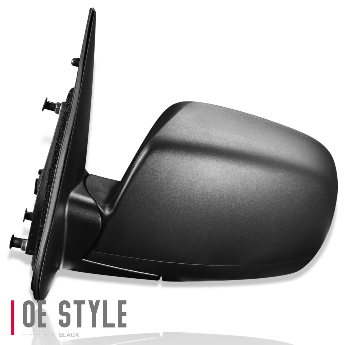 DNA Motoring OEM-MR-HY1320162 For 2007 to 2012 Hyundai Santa Fe OE Style Powered+Heated Driver / Left Side View Door Mirror Replacement 876100W010 08 09 10 11