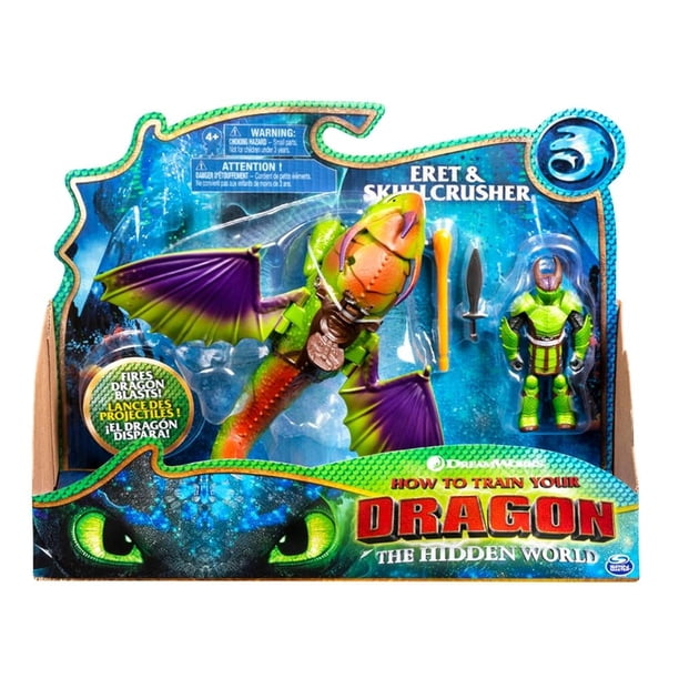 Eret y Rompecráneos Spin Master Cómo Entrenar a tu Dragón 8.2 Pulgadas