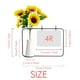 thumbnail image 2 of Numeros Romanos 7 Unbranded silueta tarjeta de bendición jarrón de girasol artificial 25 x 17 cm, 2 of 3