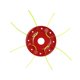 thumbnail image 4 of Cabezal de desbrozadora de hilo Instalación sencilla Reemplazo multifuncional resistente Alto Rojo, 4 of 9