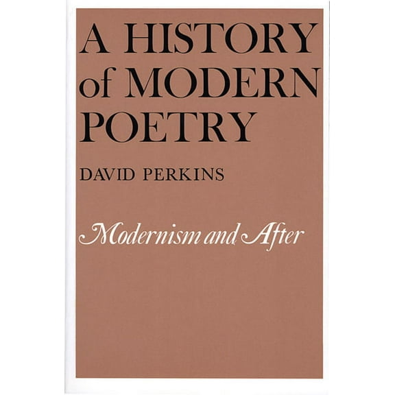 A History of Modern Poetry (Paperback)