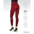 thumbnail image 6 of SlimMe Women's Gaban Tartan Shaping Leggings - Womens - Female, 6 of 7