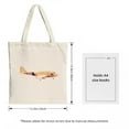 thumbnail image 3 of Colorful Airplane Tote Bag - Canvas Multifunctional Reusable Shopping Bag with Artistic Design Perfect for Travel Parties & Shopping, 3 of 4