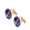 thumbnail image 2 of Flamingo Stylish Stainless Steel Cuff Links for Dress Shirts - Accessory for Formal Occasions, 2 of 6