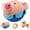 B, variant on Interactive Dog Toys, Active Moving Pet Plush Toy with Squeaky & Talking Sound, Rechargeable Plush Cartoon Pig Bounce Ball Toys Toys Suitable for Large and Small Dogs