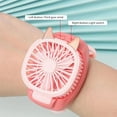 thumbnail image 2 of Labymos Portable Fan Mini Fan Portable Watch Fan with Comfortable Wrist Strap Colorful LED Light, 2 of 8