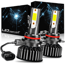 For 2013-2019 Cadillac ATS LED Headlight Bulbs 9012 High Low Beam Set 60W 12000LM Pack of 2