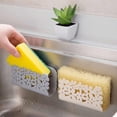 thumbnail image 2 of Dish Cloths Rack Suction Sponge Holder;Clip Rag Holder Clip Rag Storage Cloths Rack;Suction Rack Kitchen Bathroom Organizer Wall Mounted Shelf, 2 of 8