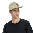 thumbnail image 6 of ZICANCN Stacked Yellow Price Tags Baseball Caps, Trucker Hats for Men And Women, Adjustable Breathable Flat Caps, Natural, 6 of 8