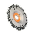 thumbnail image 4 of Wood Carving Chain Disc, Circular Saw Blade Cutter Tool, 4" 22 Tooth Angle Grinder Chain Disc Replacement Accessory Of 100/115mm Grinder For Wood, Plywood, Metal, 4 of 8