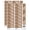 Brown, variant on Braini-yak Brainiac Teacher Student School Sticker Set - Orange - Gloss Finish - 1.25" Mini