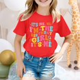 thumbnail image 2 of First Birthday Outfit Boy 1 Year Toddler Baby Girls T-Shirt in My Toddler Era Short Sleeve Concert Letter Print Retro Tops 1st Birthday, 2 of 4