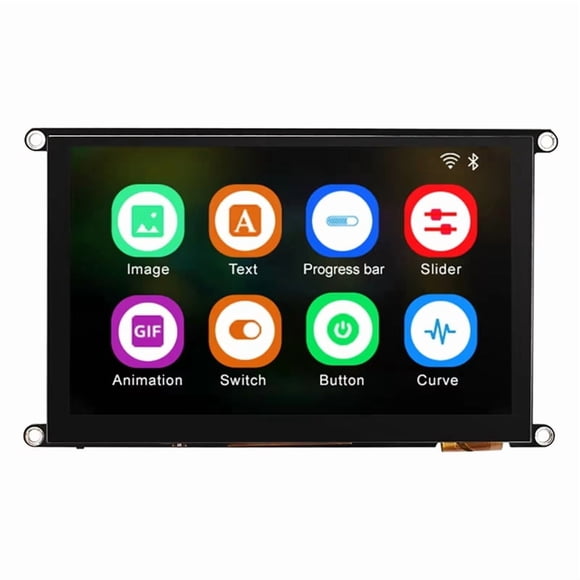 5inch IPS ESP-32- 800x480 16M FLASH 8M PSRAM High-Definition LCD Display Module with WIFI and Bluetooth