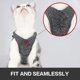 thumbnail image 3 of Arnés y correa para gato collar gatito ultraligero gato para caminar chaqueta para correr dulce y Afortunado Sencillez, 3 of 4