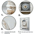 thumbnail image 3 of Designart "Melodic Minimalist Jukebox II" Fashion Framed Wall Art - Modern White Jukeboxes Bedroom Framed Canvas Wall Art, 3 of 6