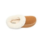 Dearfoams Cozy Comfort Womens Moc Toe Clog Slippers
