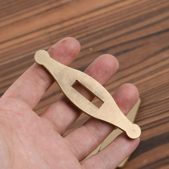 1 Piece Guard - Solid Brass 4mm thick Knife making parts hardwares knife guards