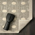 thumbnail image 4 of Luxe Weavers Modern Geometric Dots Taupe 4x6 Area Rug, Non-Fade Carpet, 4 of 10