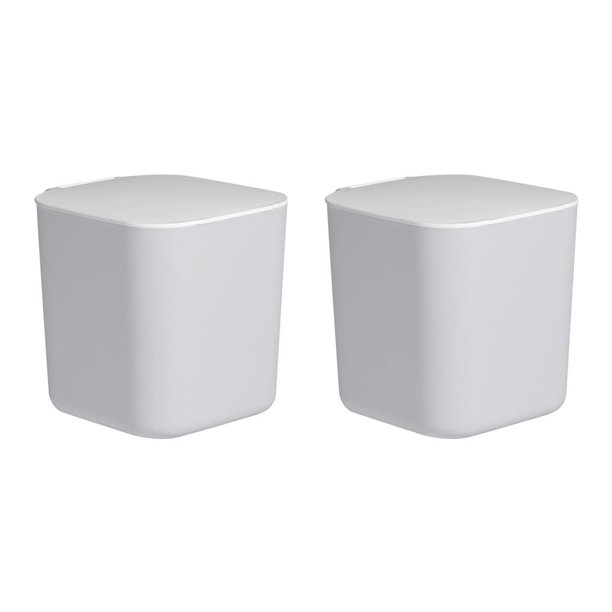 Advancent Mini cubo de basura pequeño creativo, cubo de basura de escritorio, cesto de basura, de hogar, suministros de oficina de plástico, cubo de Type1 NO1 Advancent CBP098577