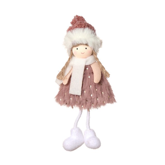 Muñecas Santa Muñeco De Nieve Muñeco Cervatillo Colgante Árbol De Navidad Regalos Colgantes Para La Familia Guardurnaity HA042989-03