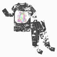 thumbnail image 2 of CAUYDY Boys Girls Halloween Pajamas Graphic Long Sleeve Pant Sets Pjs Kids Holiday Sleepwear,5Y, 2 of 8