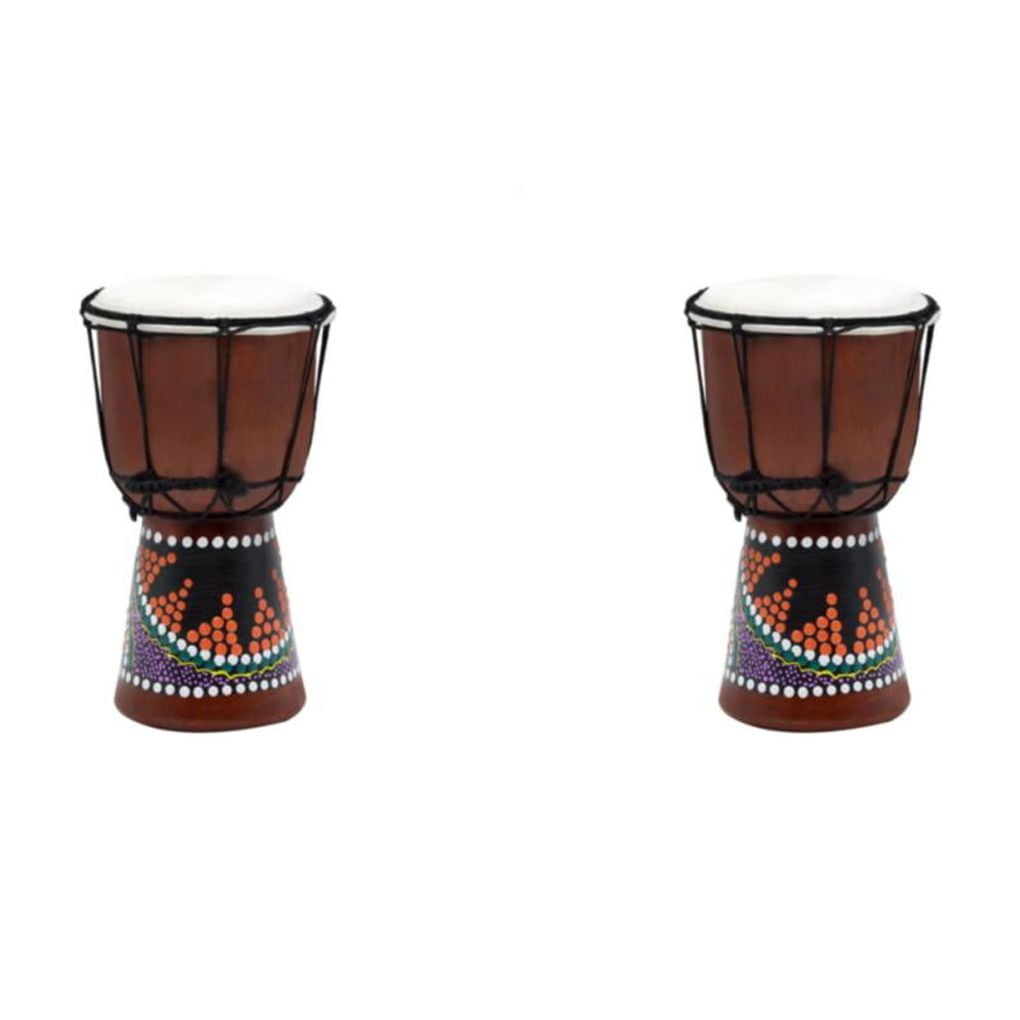 Baohd African Drum 4 Inches Musical Instrument Adults Bango Rhythm