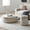 set2Marble, variant on Kevinplus 15.74” Faux Mars Marble Pattern Coffee Tables, Round Tea table for Living Room, No Need Assembly