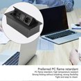 thumbnail image 3 of Floor Power Socket Aluminum Alloy Modern Dustproof Recessed Outlet with USB, 3 of 4