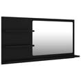 thumbnail image 5 of vidaXL Bathroom Mirror Chipboard Washroom Wall Home Furniture Multi Colors, 5 of 36