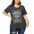 thumbnail image 5 of XCHQRTI Tennessee Whiskey Womens Tshirt Plus Graphic Tees Oversized Sweet As Strawberry Wine Shirt, 5 of 6