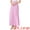 Rose Pink, variant on DARING DIVA Long Pleated Skirt for Women's Elastic High Waist A-line Maxi M Red