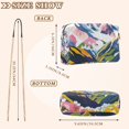 thumbnail image 4 of FORMRS Women Crossbody Purse with Chain Strap Vegan Leather Shoulder Handbag, Abstract Mountain, 4 of 7
