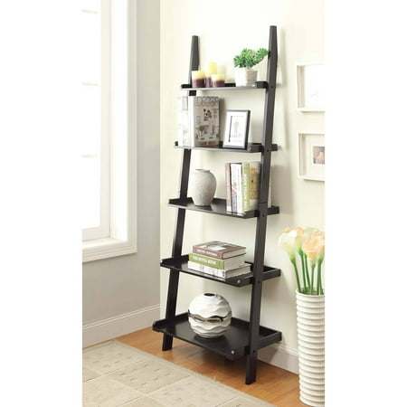 Convenience Concepts American Heritage 5 Shelf Ladder Bookcase
