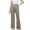 Green, variant on Women Wide Leg Trousers Drape Shift Pants with Pockets Elastic Waisted Casual Long Pants Loose Cozy Spring Summer