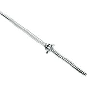 CAP Barbell Straight Standard Weight Bar with Threaded Ends, 6 ft