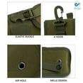thumbnail image 4 of Deago Tactical Glasses Pouch Portable Outdoor Sunglasses Hard Case Eyeglasses Sturdy Carrying Case with Belt Clip (Green), 4 of 9