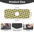 thumbnail image 2 of Pofeuu Avocado Print Splash Guard for Sink Faucet Sink Gadgets-Splash Guard Behind Faucet Drip Catcher for Kitchen, Bathroom,Sink Mat, 2 of 7