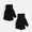 BLACK SOOT, variant on No Boundaries Women's Ribbed Knit Pop Top Mittens