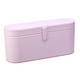 thumbnail image 1 of Caja de almacenamiento portátil de PU para secador de pelo, compatible con bolsas organizadoras con tapa magnética. Rosa, 1 of 8
