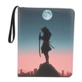thumbnail image 1 of Card Binder, 9 Pockets 900 Cards Trading Card Album, 3 Ring Game Cards Binder With Carrying Strap, Waterproof Multipurpose Trading Card Holder For Sports Cards, Game Cards, 1 of 8