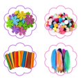 thumbnail image 3 of Mega Kit de Manualidades - Limpiador de Pipas, Ojos Móviles, Bolas Multicolor, 3 of 4