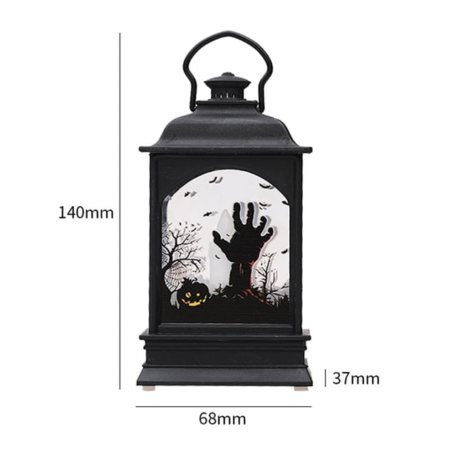 ¡Autorización! Halloween calabaza murciélago Halloween LED luz nocturna iluminada accesorios decorativos plástico brillante regalo nocturno compre 2 y obtenga 3