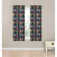 thumbnail image 2 of Marvel Avengers Team 2 Panels Drapes Set - 63 inch Long - Superhero Home Accessories, 2 of 5