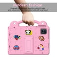 thumbnail image 7 of For Onn 10.1" Tablet (2024 Model 100135925) Case for Kids, Children Friendly EVA Shockproof Handle Stand EVA Rugged Cover with Shoulder Strap for Boys Girls,Pink, 7 of 7