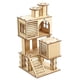 thumbnail image 2 of Hamster Wooden Ladder House Playground Exercise Slide Platform, 2 of 5