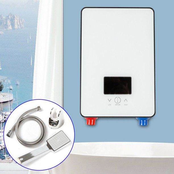 Electric Tankless Instant Hot Water Heater 4500W Shower 110V Kitchen