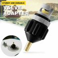 thumbnail image 1 of Adaptador de válvula Sup, adaptador de válvula de bomba de kayak de canoa, tabla de remo de pie, accesorios inflables, accesorios de adaptador de compresor de aire kaili Sencillez, 1 of 3